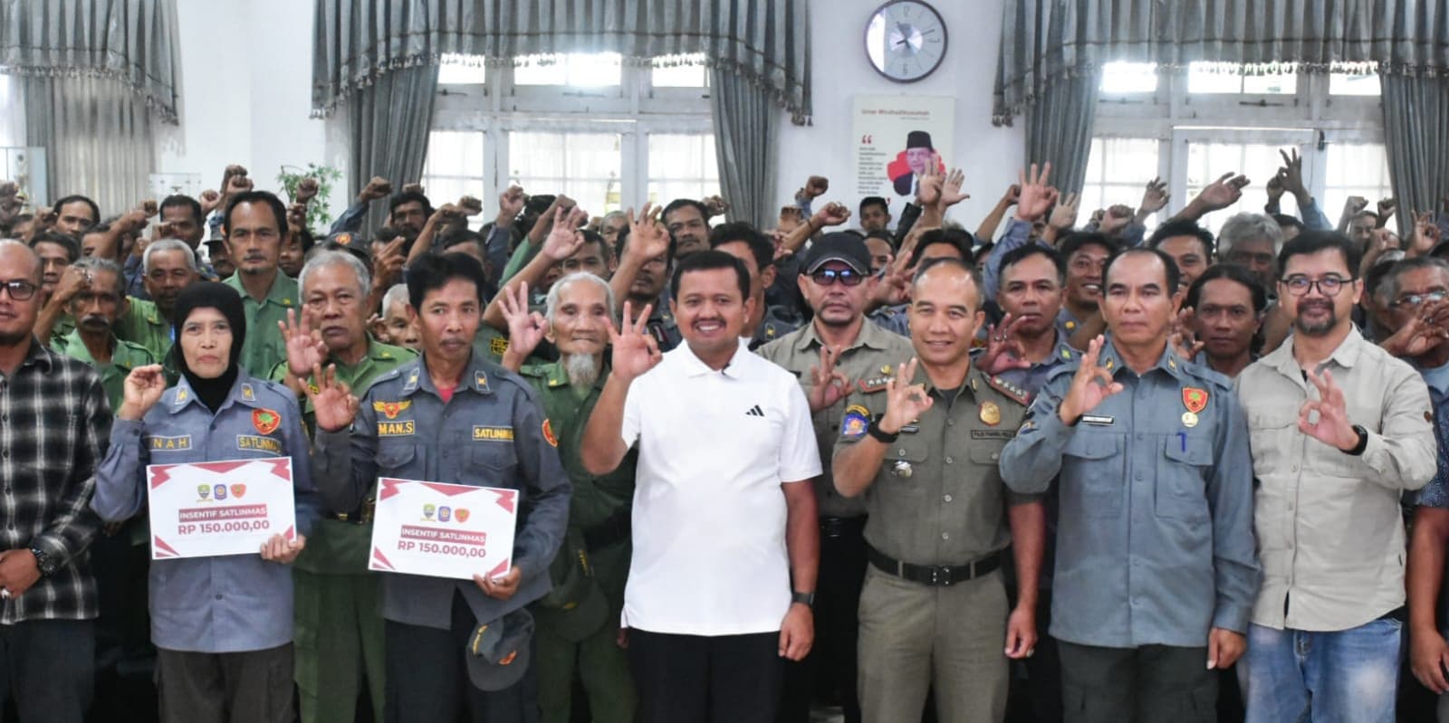 Insentif Satlinmas, Tegaskan Komitmen Pemkab Sumedang Jaga Ketertiban Umum