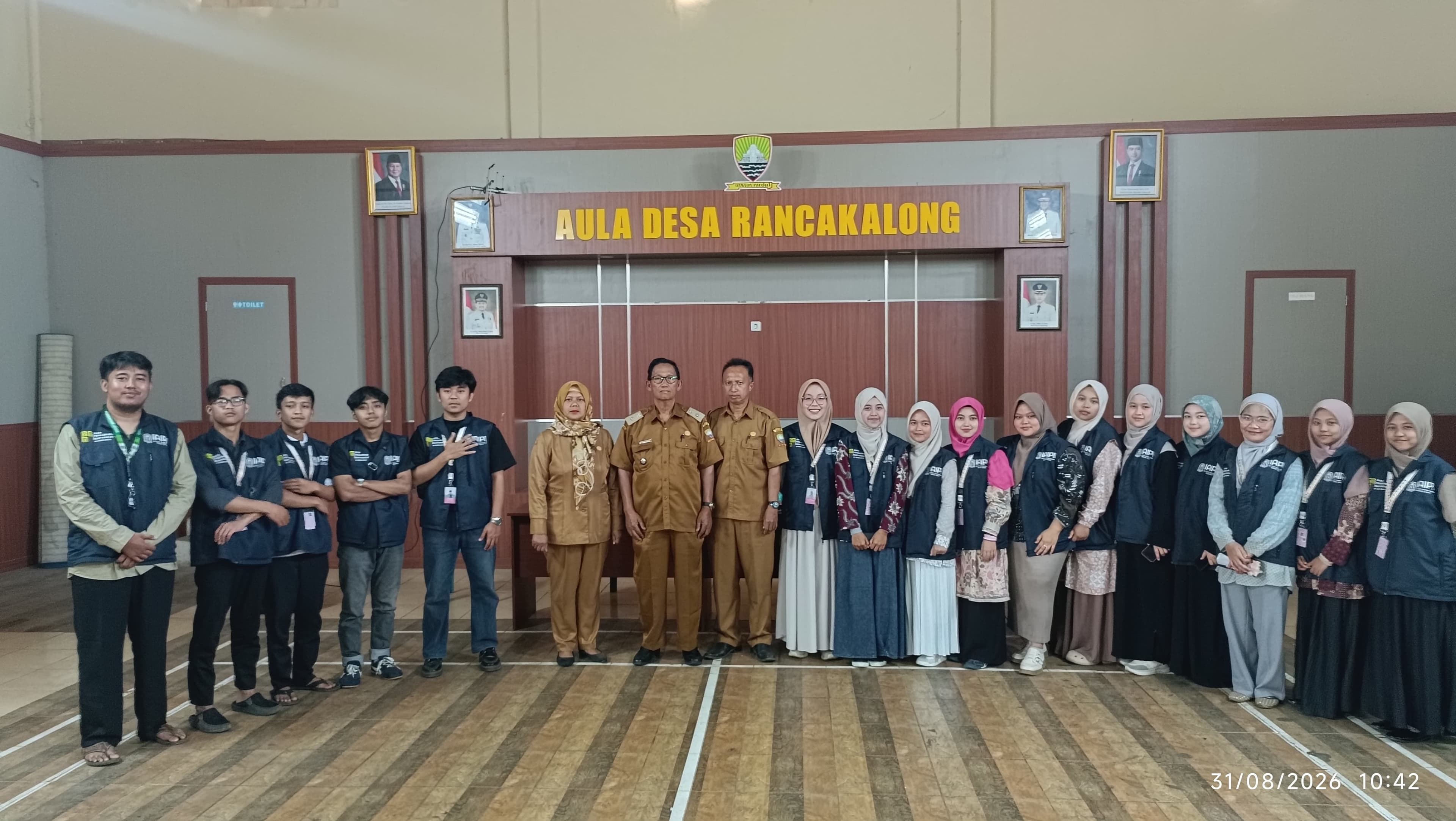 PERPISAHAN PENGABDIAN MASYARAKAT MAHASISWA KKN IAI PERSIS GARUT