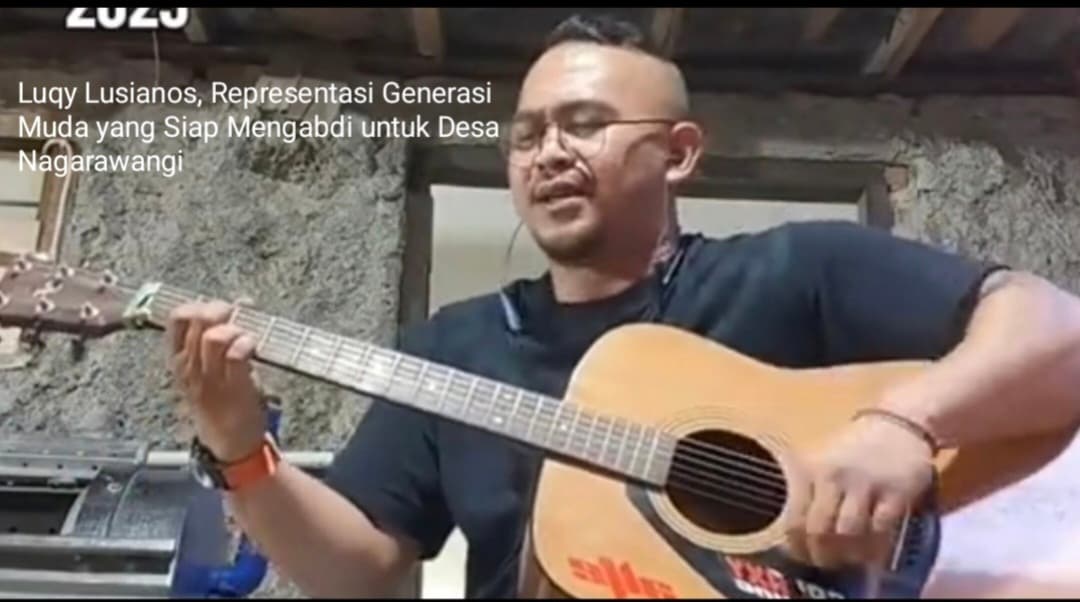 Luqy Lusianos, Representasi Generasi Muda yang Siap Mengabdi untuk Desa Nagarawangi 