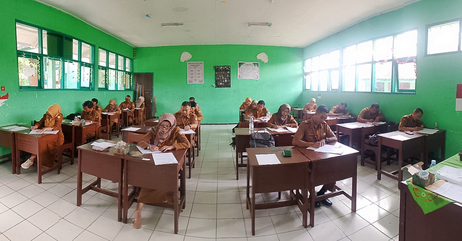210 Peserta Ikuti Seleksi BCKS 2026 di SMPN 2 Cimalaka