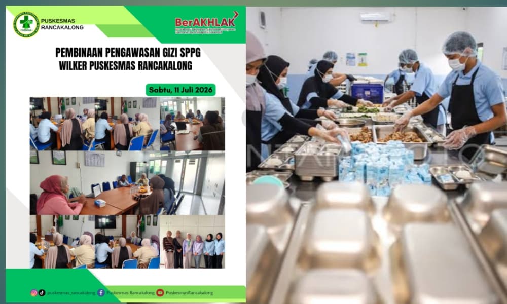 Puskesmas Rancakalong Perkuat Koordinasi SPPG, Tingkatkan Mutu Layanan Makan Bergizi Gratis 