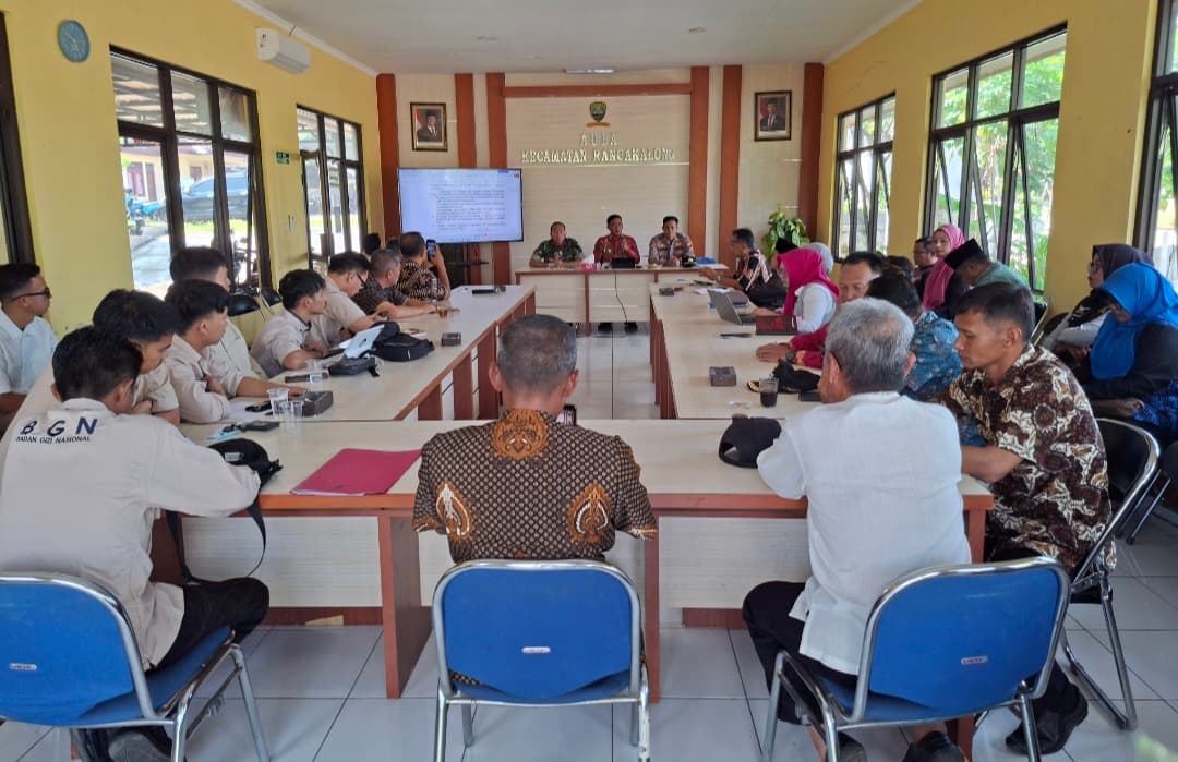 Forkopim Kecamatan Rancakalong Gelar Rapat Evaluasi SPPG dan Persiapan MTQ Kabupaten Tahun 2026 