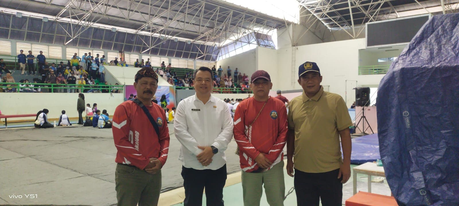 Sekdis Disdik Sumedang Berikan Motivasi Atlet O2SN Asal Rancakalong, Camat dan PGRI Beri Dukungan Langsung 
