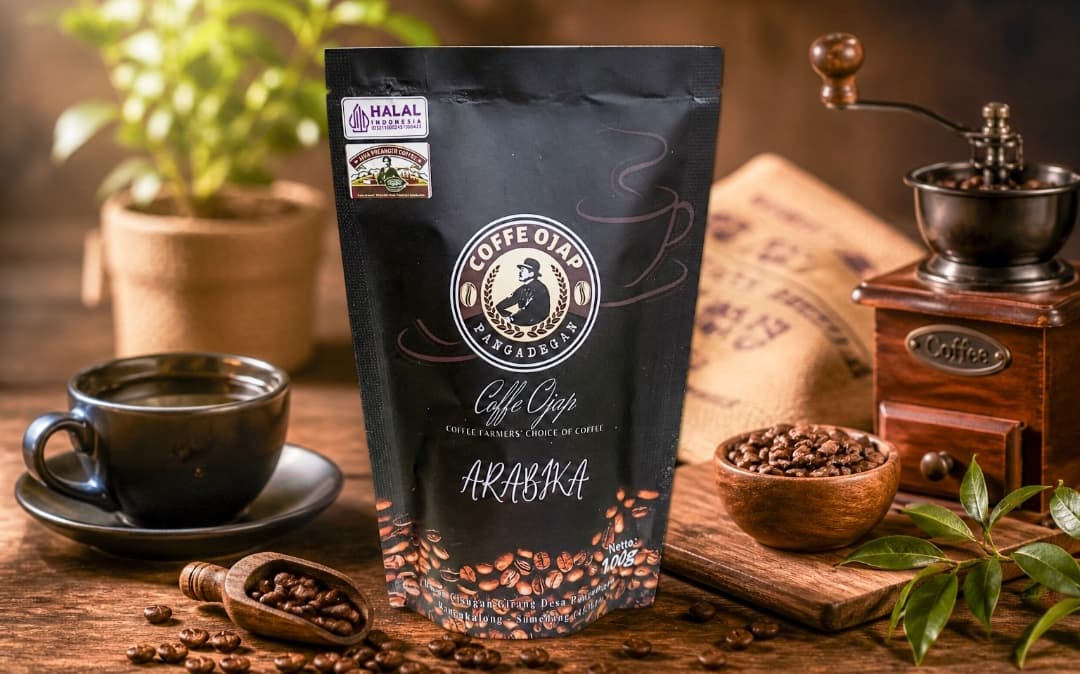 Kades Pangadegan Dorong UMKM Kopi OJAP Arabica