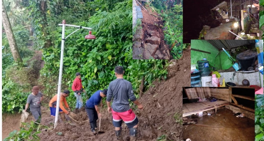 DESA PANGADEGAN SIAGA: DERETAN LONGSOR AKIBAT CUACA EKSTREM