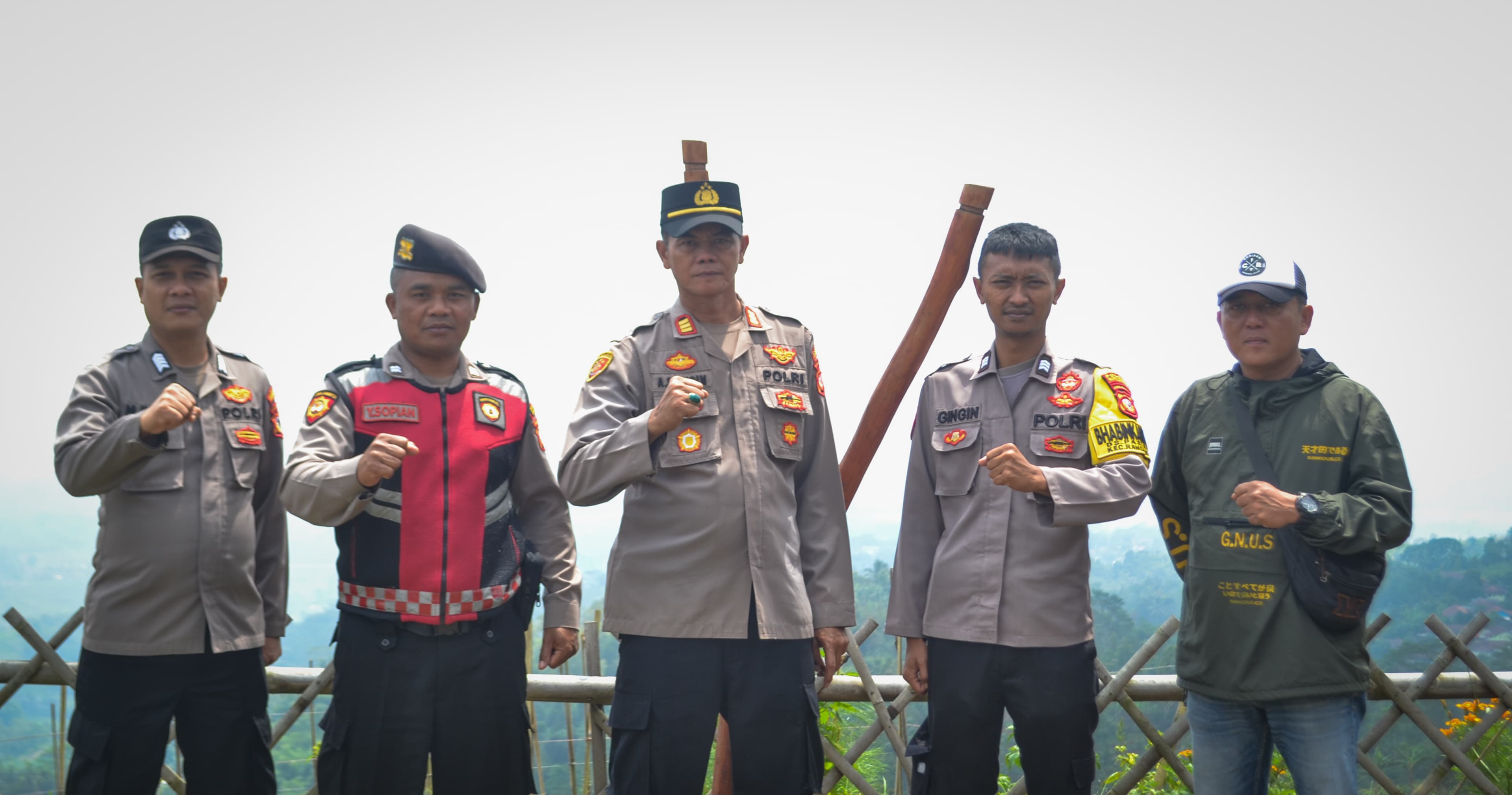 Polsek Rancakalong Menjadi Garda Sinergi Budaya di Geotheater Rancakalong