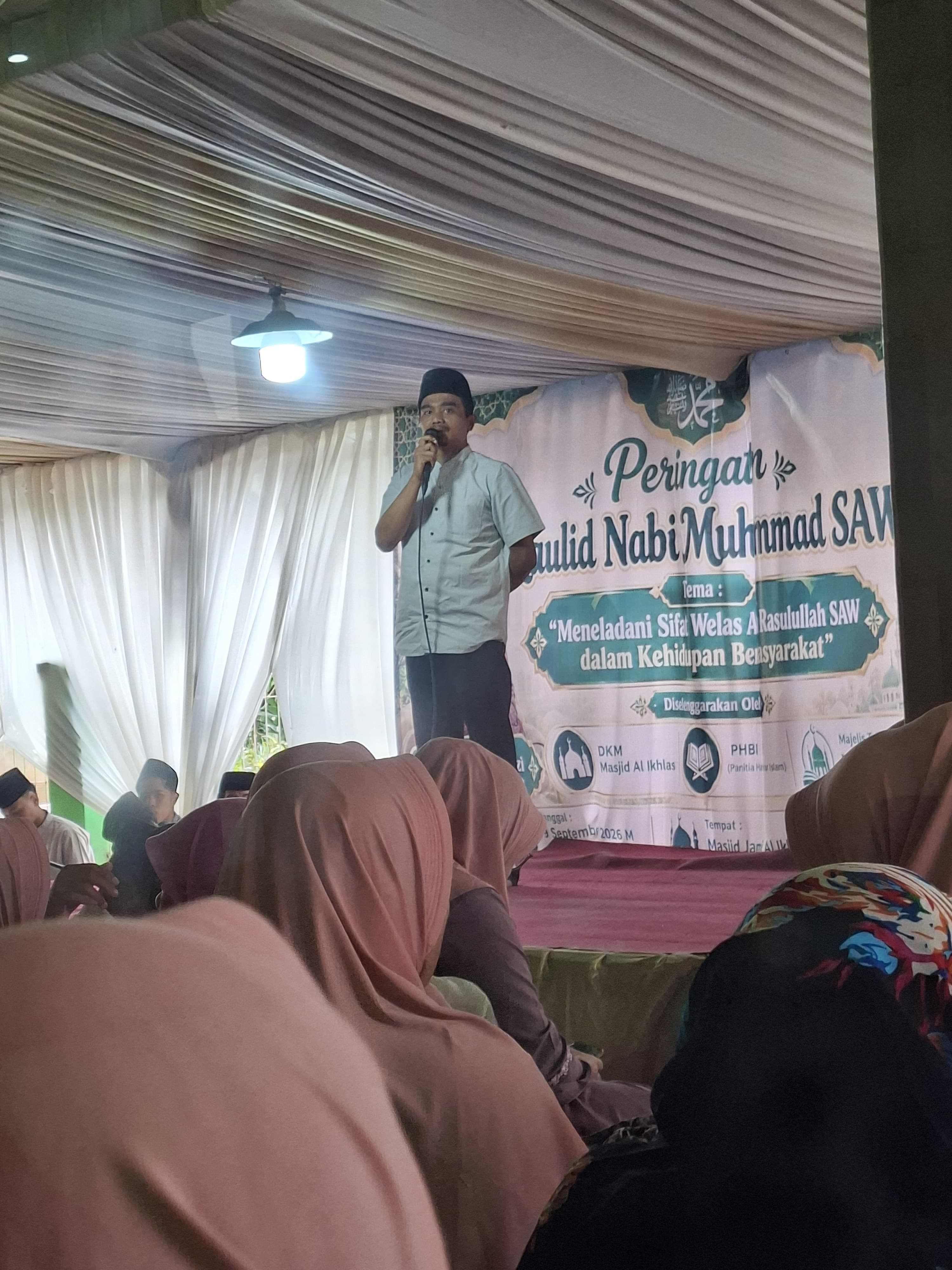 PERINGATAN MAULID NABI MUHAMMAD SAW 1448 H AKAN DIGELAR DI DUSUN PASIR