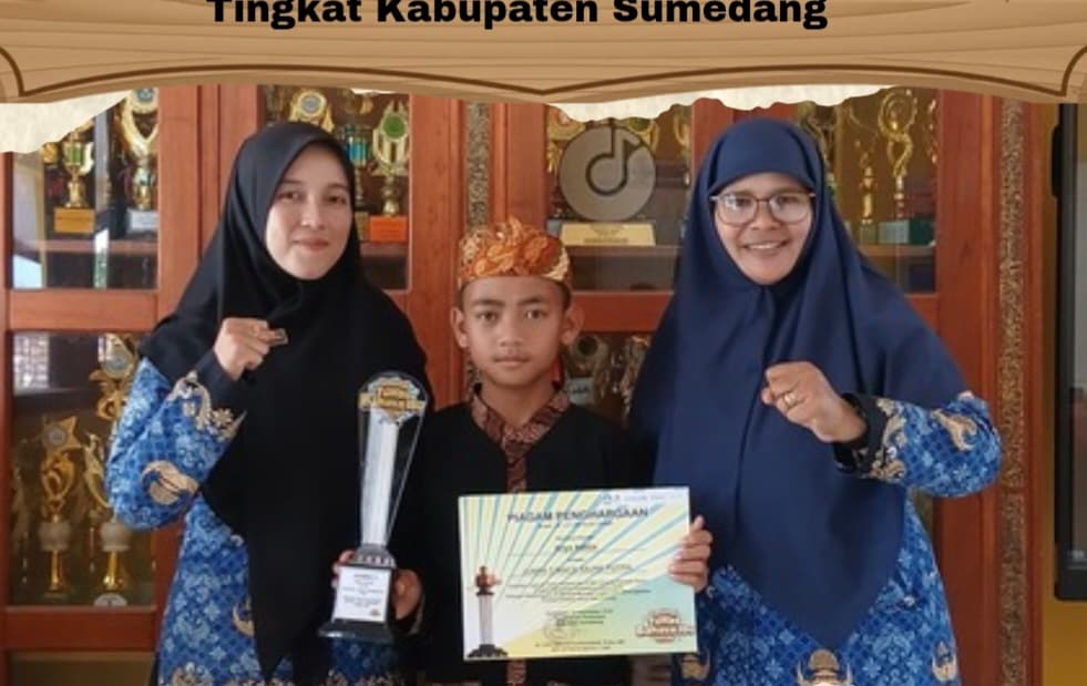 SDN Pasir Raih Juara III Maca Sajak Putra pada Festival Tunas Bahasa Ibu Tingkat Kabupaten Sumedang 
